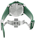 Gucci Dive Quartz Black Dial Green Rubber Strap Watch For Men - YA136310