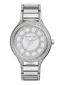 Michael Kors Kerry Silver Tone Silver Steel Strap Watch for Women - MK3311