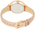 Fossil Jacqueline White Dial Sand Leather Strap Watch for Women - ES3487