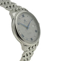 Omega De Ville Prestige Co-Axial Grey Dial Silver Steel Strap Watch for Men - 424.10.40.20.06.002