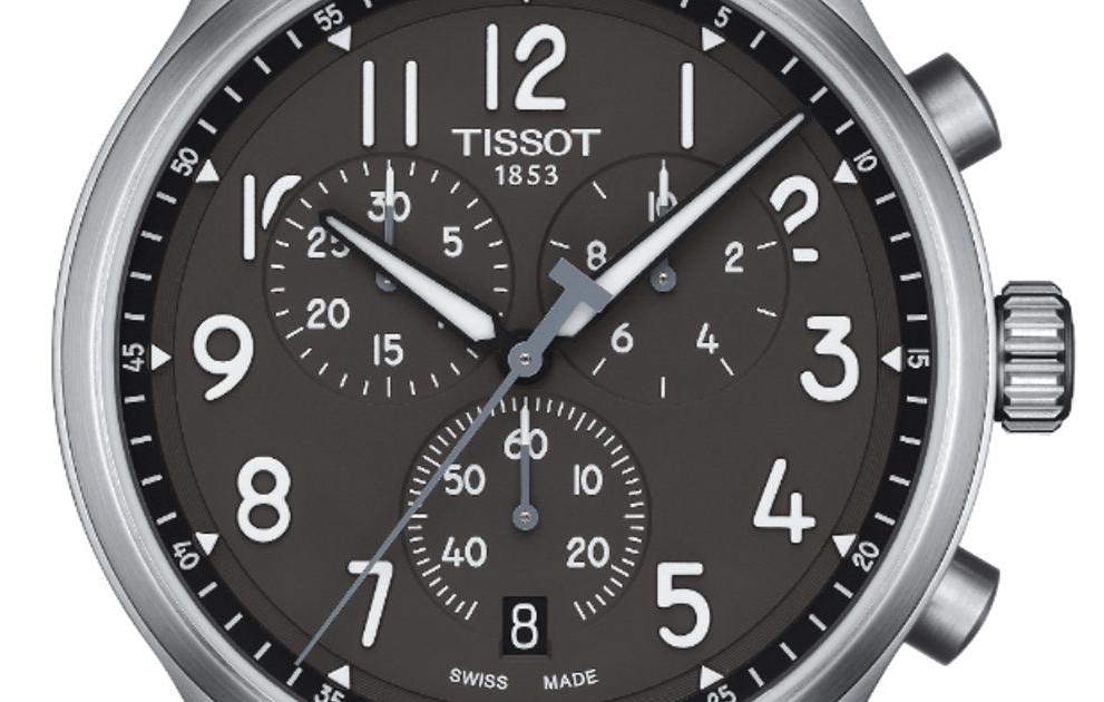 Tissot Chrono XL Vintage Chronograph Black Dial Black Leather Strap Watch For Men - T116.617.16.062.00