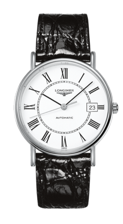 Longines Presence 38.5mm Automatic Watch for Men - L4.921.4.11.2