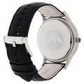 Emporio Armani Renato Black Dial Black Leather Strap Watch For Men - AR2411