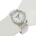 Coach Madison White Dial Silver Steel Strap Watch for Women - 14502396