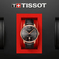 Tissot T Classic Chemin Des Tourelles Powermatic 80 Brown Dial Brown Leather Strap Watch for Men - T099.407.36.447.00