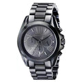 Michael Kors Bradshaw Black Dial Black Steel Strap Watch for Men - MK5550