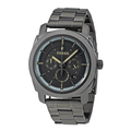 Fossil Machine Chronograph Grey Dial Grey Steel Strap Watch for Men - FS5172