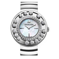 Swarovski Lovely Crystal Mother of Pearl Dial Silver Steel Strap Watch for Women - 1160307