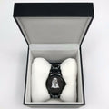 Gucci G Timeless Ghost Motif Black Dial Black Rubber Strap Watch For Men - YA1264018