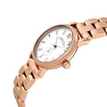 Marc Jacobs Marc Baker White Dial Rose Gold Stainless Steel Watch for Women - MBM3248