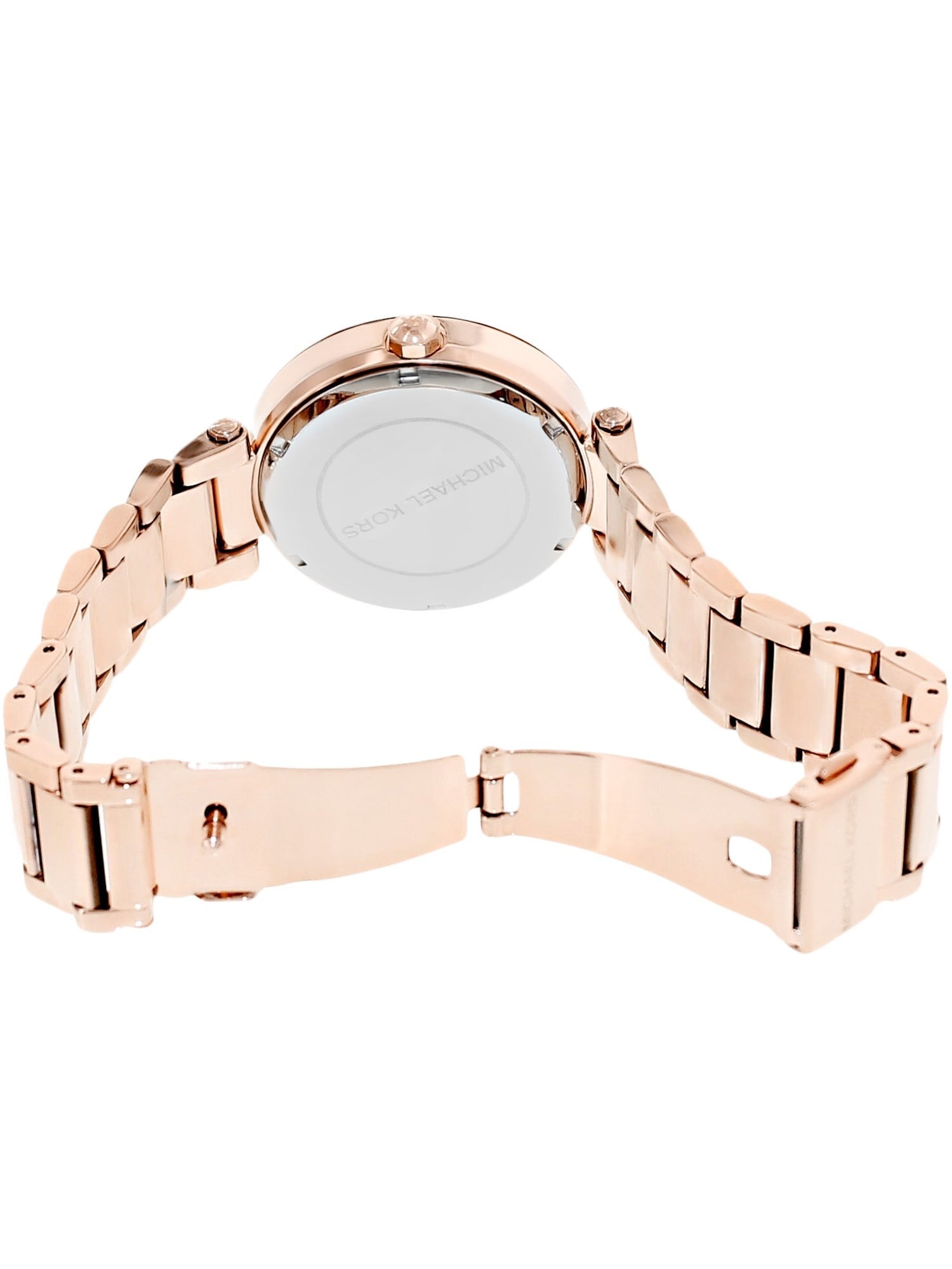 Michael Kors Parker Rose Gold Dial Rose Gold Steel Strap Watch for Women - MK5865