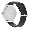 Calvin Klein Evan White Dial Black Leather Strap Watch for Women - K7B231CY