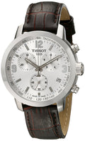 Tissot PRC 200 Chronograph 42mm Silver Dial Watch For Men - T055.417.16.037.00