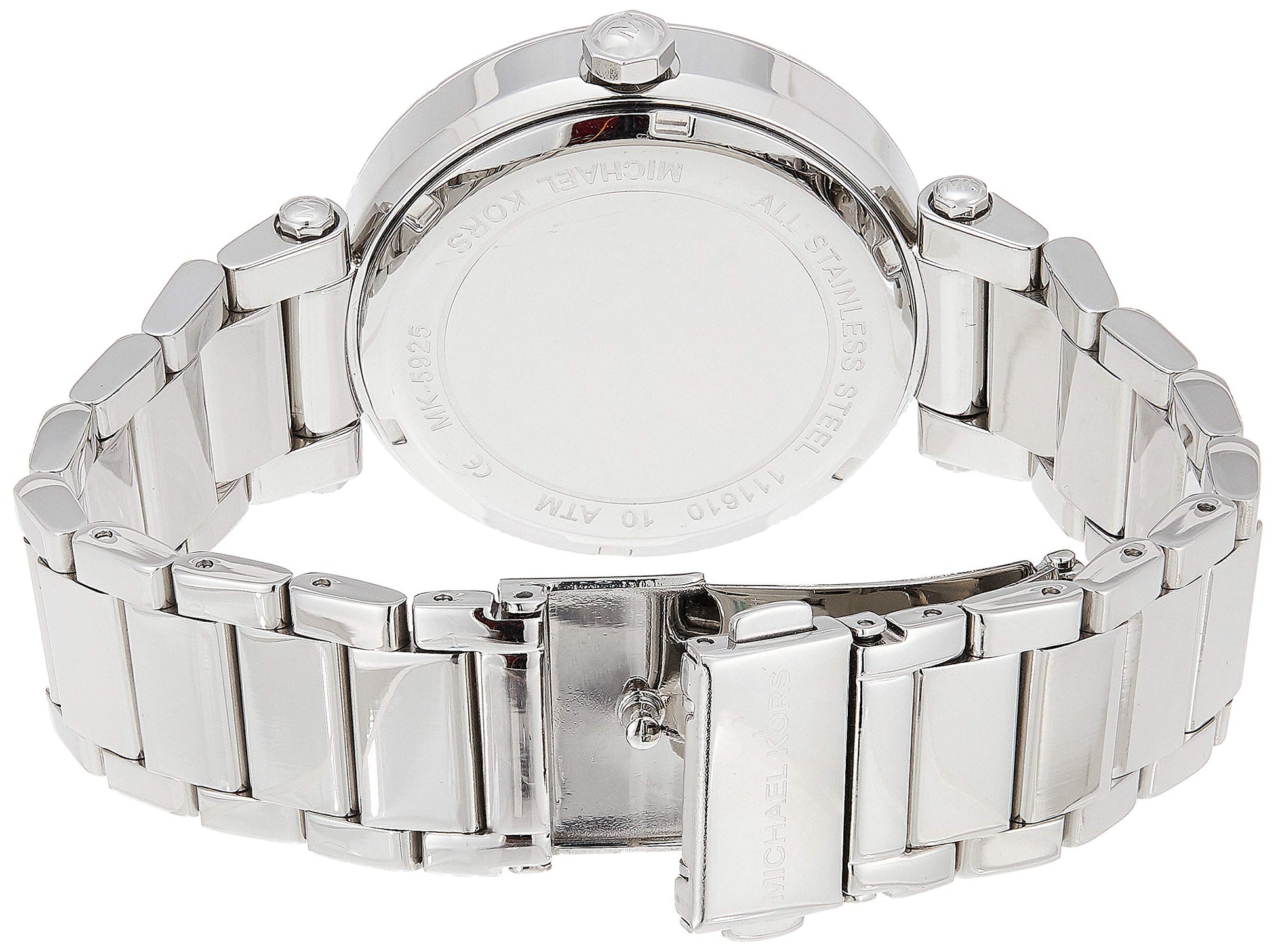 Michael Kors Parker Silver Dial Silver Steel Strap Watch for Women - MK5925