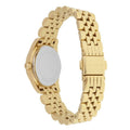 Michael Kors Slim Runway Blue Mother of Pearl Dial Gold Steel Strap Watch for Women - MK3492