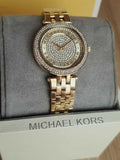 Michael Kors Darci Gold Dial Gold Steel Strap Watch for Women - MK3445