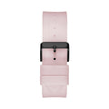 Guess Sporting Black Dial Pink Rubber Strap Watch for Men - GW0032G1