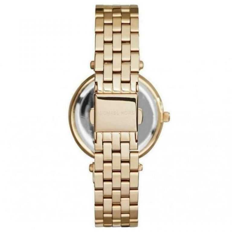 Michael Kors Darci Gold Dial Gold Steel Strap Watch for Women - MK3445