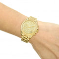 Michael Kors Bradshaw Gold Dial Gold Steel Strap Watch for Women - MK5798