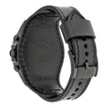 Fossil Nate Chronograph Black Dial Black Leather Strap Watch for Men - JR1510