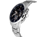 Tommy Hilfiger Keagan Quartz Blue Dial Silver Steel Strap Watch for Men - 1791293