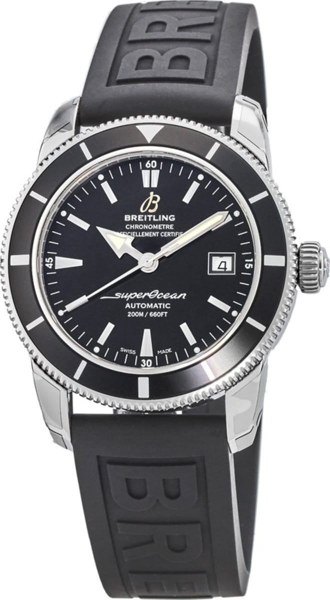 Breitling Superocean Heritage Automatic 42mm Calibre 17 Black Dial Mens Watch - A1732124