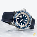 Breitling Superocean Automatic 46 Blue Dial Blue Rubber Strap Watch for Men - A17378E71C1S1