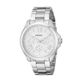 Fossil Cecile Multifunction Silver Dial Silver Steel Strap Watch for Women - AM4509