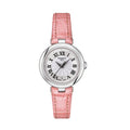 Tissot Bellissima Small Lady Silver Dial Pink Leather Strap Watch For Women - T126.010.16.013.01