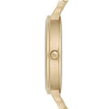 Emporio Armani Dress Analog Mother of Pearl Dial Gold Steel Strap Watch For Women - AR11007