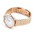 Emporio Armani Kappa Analog Mother of Pearl Dial Rose Gold Steel Strap Watch For Women - AR11006