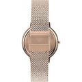 Emporio Armani Kappa Quartz Pink Dial Pink Mesh Bracelet Watch For Women - AR11129