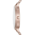 Emporio Armani Kappa Quartz Pink Dial Pink Mesh Bracelet Watch For Women - AR11129