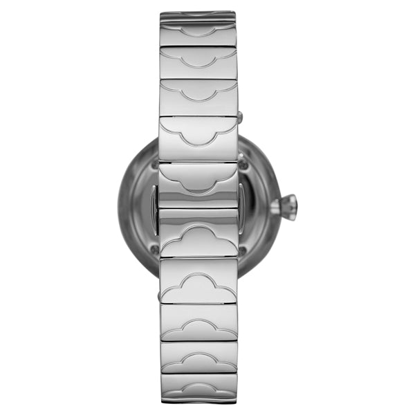 Emporio Armani Mother of Pearl Dial Silver Steel Strap Watch For Women - AR11235