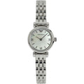 Emporio Armani Gianni White Dial Silver Steel Strap Watch For Women - AR1763