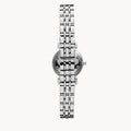 Emporio Armani Gianni White Dial Silver Steel Strap Watch For Women - AR1763