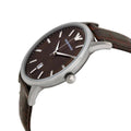 Emporio Armani Renato Classic Brown Dial Brown Leather Strap Watch For Men - AR2413