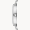 Emporio Armani Kappa Mother of Pearl Dial Silver Steel Strap Watch For Women - AR2507