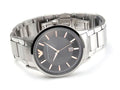 Emporio Armani Renato Quartz Grey Dial Silver Steel Strap Watch For Men - AR2514