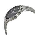 Emporio Armani Kappa Quartz Grey Dial Silver Mesh Bracelet Watch For Men - AR11068