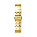 Guess Cosmo Diamonds Green Dial Gold Steel Strap Watch for Women - GW0033L8