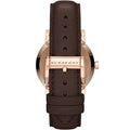 Burberry The City Brown Dial Brown Leather Strap Watch for Men - BU9013