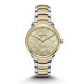 Burberry The Classic Gold Dial Two Tone Stainless Steel Strap Watch for Men - BU10011