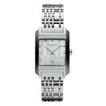 Burberry Heritage Diamond White Dial Silver Steel Strap Watch for Women - BU1583