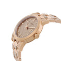 Burberry The Classic Rose Gold Dial Rose Gold Steel Strap Watch for Men - BU10013