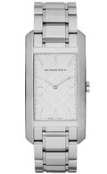 Burberry Heritage Silver Dial Silver Steel Strap Watch For Women - BU9400