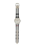 Burberry Heritage Nova Heritage White Dial Leather Strap Watch for Women - BU1395