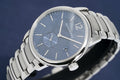 Burberry The Classic Blue Dial Silver Steel Strap Watch for Men - BU10007