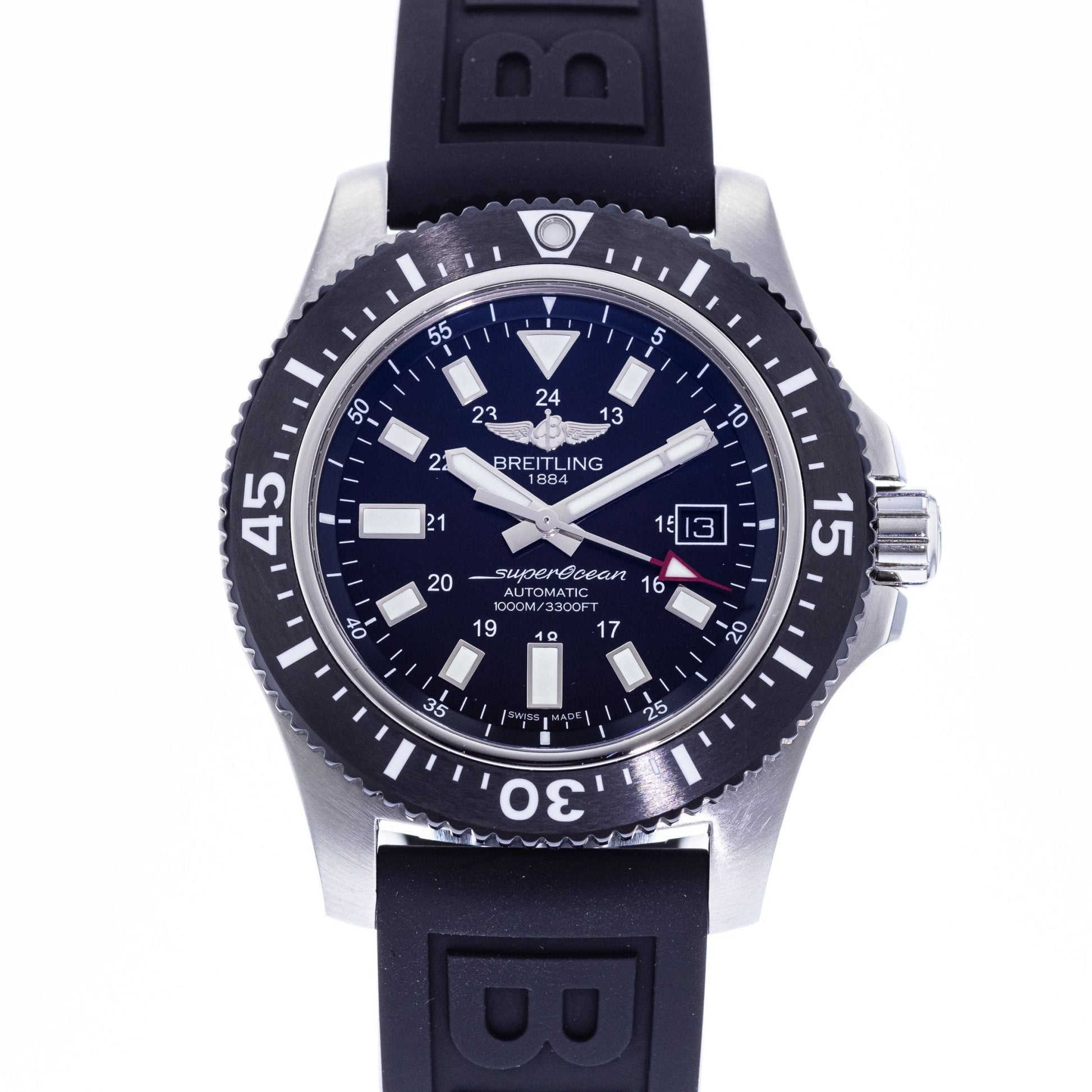 Breitling Superocean Special 44mm Ceramic Bezel Mens Watch - Y1739310/BF45