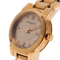 Burberry The City Diamonds Rose Gold Dial Rose Gold Steel Watch for Women - BU9126